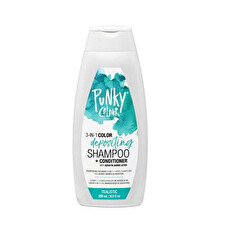Punky Colour Depositing Shampoo + Conditioner - Tealistic 250ml Punky Colour Depositing Shampoo + Conditioner - Tealistic 250ml
