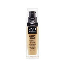NYX Can't Stop Won't Stop Full Coverage Foundation - # Classic Tan 30ml/1oz NYX Can't Stop Won't Stop Full Coverage Foundation - # Classic Tan 30ml/1oz