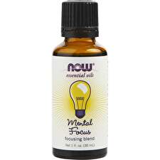 Now Essential Oils Essential Oils Now Mental Focus Oil 30ml/1oz Now Essential Oils Essential Oils Now Mental Focus Oil 30ml/1oz