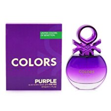 Benetton Colors Purple Eau De Toilette For Women 50ml Benetton Colors Purple Eau De Toilette For Women 50ml