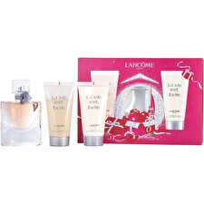 Lancome La Vie Est Belle L'eau De Parfum Spray 30ml/1oz & Body Lotion 50ml/1.7oz & Shower Gel 50ml/1.7oz Lancome La Vie Est Belle L'eau De Parfum Spray 30ml/1oz & Body Lotion 50ml/1.7oz & Shower Gel 50ml/1.7oz