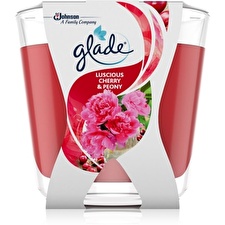 Glade Luscious Cherry & Peony Scented Candle 70 G Glade Luscious Cherry & Peony Scented Candle 70 G