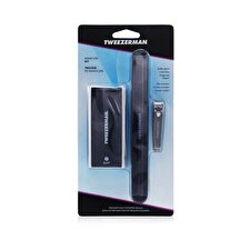 Tweezerman Manicure Kit (1x Nail Clipper+ 2x Nail File +1x Buffer Block) 4pcs Tweezerman Manicure Kit (1x Nail Clipper+ 2x Nail File +1x Buffer Block) 4pcs