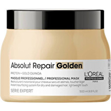 L´Oréal Professionnel Absolut Repair Gold Quinoa & Protein Resurfacing Golden Masque - Regenerating Mask 500ml L´Oréal Professionnel Absolut Repair Gold Quinoa & Protein Resurfacing Golden Masque - Regenerating Mask 500ml
