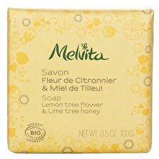 Melvita Soap - Lemon Tree Flower & Lime Tree Honey 100g/3.5oz Melvita Soap - Lemon Tree Flower & Lime Tree Honey 100g/3.5oz