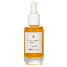 Bjork & Berries Sea Buckthorn+ Algae Instant Glow Face Oil 30ml/1oz Bjork & Berries Sea Buckthorn+ Algae Instant Glow Face Oil 30ml/1oz