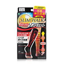 SlimWalk Compression Medical Lymphatic Open-Toe Socks, Short Type - # Black (Size: S-M) 1pair SlimWalk Compression Medical Lymphatic Open-Toe Socks, Short Type - # Black (Size: S-M) 1pair