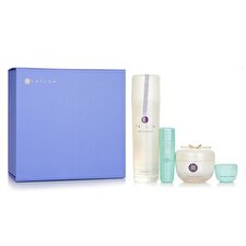 Tatcha Essence Bundle: The Essence Plumping Skin Softener 150ml + The Silk Cream 50ml + Water Cream 5ml + Texture Tonic 25ml 4pcs Tatcha Essence Bundle: The Essence Plumping Skin Softener 150ml + The Silk Cream 50ml + Water Cream 5ml + Texture Tonic 25ml 4pcs