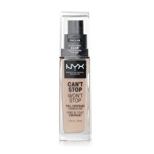NYX Can't Stop Won't Stop Full Coverage Foundation - # Porcelin 30ml/1oz NYX Can't Stop Won't Stop Full Coverage Foundation - # Porcelin 30ml/1oz