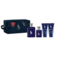 Ralph Lauren Set Ralph Lauren: Polo Blue Eau De Toilette For Men 125ml & Polo Blue Eau De Toilette For Men 40ml & Polo Blue Shower Gel & Shampoo 2-in-1 50ml & Polo Blue Moisturizing After-shave Balm 50ml Ralph Lauren Set Ralph Lauren: Polo Blue Eau De Toilette For Men 125ml & Polo Blue Eau De Toilette For Men 40ml & Polo Blue Shower Gel & Shampoo 2-in-1 50ml & Polo Blue Moisturizing After-shave Balm 50ml
