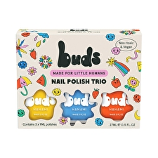 Hanami Buds Kids Nail Polish Trio Splash 3 X 9ml Hanami Buds Kids Nail Polish Trio Splash 3 X 9ml