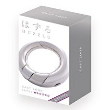 Broadway Toys Hanayama Cast LOOP Metal Brain Teaser Puzzle (Ranked Level 1) 5 x 3 x 1.75in Broadway Toys Hanayama Cast LOOP Metal Brain Teaser Puzzle (Ranked Level 1) 5 x 3 x 1.75in