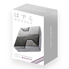 Broadway Toys Hanayama | Diamond Hanayama Metal Brainteaser Puzzle Mensa Rated Level 1 1.5 x 0.5 x 2in Broadway Toys Hanayama | Diamond Hanayama Metal Brainteaser Puzzle Mensa Rated Level 1 1.5 x 0.5 x 2in