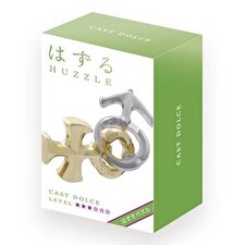 Broadway Toys Hanayama | Dolce Hanayama Metal Brainteaser Puzzle Mensa Rated Level 3 75*119*45 mm Broadway Toys Hanayama | Dolce Hanayama Metal Brainteaser Puzzle Mensa Rated Level 3 75*119*45 mm