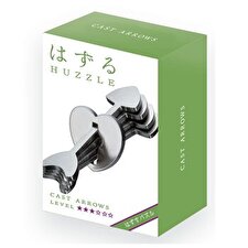 Broadway Toys Hanayama | Arrows Hanayama Metal Brainteaser Puzzle Mensa Rated Level 3 75*119*45 mm Broadway Toys Hanayama | Arrows Hanayama Metal Brainteaser Puzzle Mensa Rated Level 3 75*119*45 mm