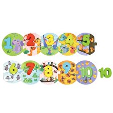 Tooky Toy Co Number Puzzle 100x10x2cm Tooky Toy Co Number Puzzle 100x10x2cm