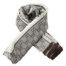 Gucci Square Scarf 281942 Beige/L. Brown Beige/L. Brown Gucci Square Scarf 281942 Beige/L. Brown Beige/L. Brown
