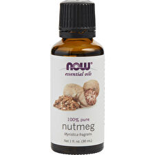 Now Essential Oils Essential Oils Now Nutmeg Oil 30ml/1oz Now Essential Oils Essential Oils Now Nutmeg Oil 30ml/1oz