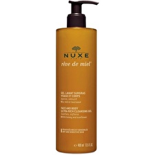Nuxe Reve De Miel Face And Body Ultra-rich Cleansing Gel 400ml Nuxe Reve De Miel Face And Body Ultra-rich Cleansing Gel 400ml