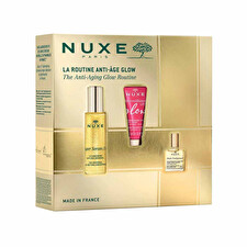 Nuxe Anti-aging Glow Routine Set Nuxe: Super Serum (10) Vegan Anti-ageing Day & Night Serum For Face & Neck 30ml & Merveillance Lift Glow Firming Cream For Face 15ml & Huile Prodigieuse Rich Multi-purpose Body Oil For Face Body & Hair 10ml *miniature Nuxe Anti-aging Glow Routine Set Nuxe: Super Serum (10) Vegan Anti-ageing Day & Night Serum For Face & Neck 30ml & Merveillance Lift Glow Firming Cream For Face 15ml & Huile Prodigieuse Rich Multi-purpose Body Oil For Face Body & Hair 10ml *miniature