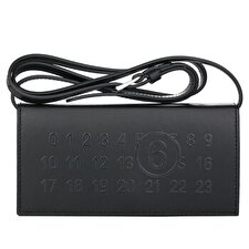 Maison Margiela MM6 Numeric logo crossbody bag Black Maison Margiela MM6 Numeric logo crossbody bag Black