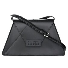 Maison Margiela MM6 Japanese leather shoulder bag Black Maison Margiela MM6 Japanese leather shoulder bag Black