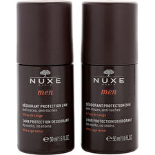 Nuxe Men 24hr Protection Deo Roll-on Duo Set 2x50ml 100ml Nuxe Men 24hr Protection Deo Roll-on Duo Set 2x50ml 100ml