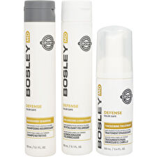Bosley MD BosDefense Color Safe Starter Kit: Nourishing Shampoo 5.1oz+Volumizing Conditioner 5.1oz+Leave In Treatment 3.4oz 3pcs Bosley MD BosDefense Color Safe Starter Kit: Nourishing Shampoo 5.1oz+Volumizing Conditioner 5.1oz+Leave In Treatment 3.4oz 3pcs
