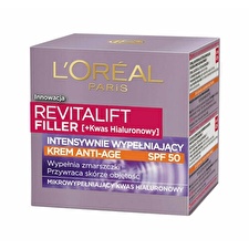 L`Oreal Paris L´oréal Paris Revitalift Filler Hyaluronic Acid Anti-wrinkle Cream Spf 50 50ml L`Oreal Paris L´oréal Paris Revitalift Filler Hyaluronic Acid Anti-wrinkle Cream Spf 50 50ml