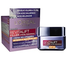 L'Oréal Paris Revitalift Filler ácido Hialurónico Crema Día Spf50 50ml L'Oréal Paris Revitalift Filler ácido Hialurónico Crema Día Spf50 50ml