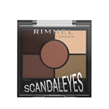 Rimmel London Scandaleyes Shadow Palette #002-brixton Brown 3.80 Gr Rimmel London Scandaleyes Shadow Palette #002-brixton Brown 3.80 Gr