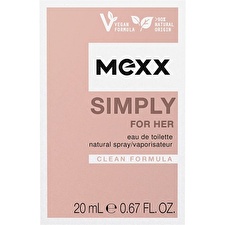 Mexx Simply Eau De Toilette 20ml Mexx Simply Eau De Toilette 20ml