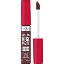 Rimmel Lasting Mega Matte Liquid Lip Colour 7 4ml Rimmel Lasting Mega Matte Liquid Lip Colour 7 4ml