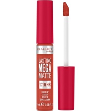 Rimmel London Lasting Mega Matte Liquid Lip Color #920-scarlet Flames 7.4ml Rimmel London Lasting Mega Matte Liquid Lip Color #920-scarlet Flames 7.4ml