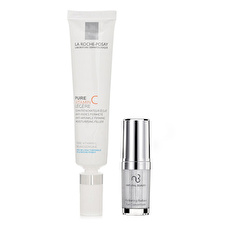 La Roche Posay Pure Vitamin C Light Anti-Wrinkle Firming Moisturising Filler 30ml X Natural Beauty Hydrating Radiant Eye Concentrate (Exp Date: 02/2026) 15ml 2pcs La Roche Posay Pure Vitamin C Light Anti-Wrinkle Firming Moisturising Filler 30ml X Natural Beauty Hydrating Radiant Eye Concentrate (Exp Date: 02/2026) 15ml 2pcs