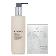 Elemis Dynamic Resurfacing Facial Wash 200ml X Natural Beauty r-PGA Deep Hydration Moisturizing Cushion Mask (Exp Date: 13/4/2026) 6x 20ml 2pcs Elemis Dynamic Resurfacing Facial Wash 200ml X Natural Beauty r-PGA Deep Hydration Moisturizing Cushion Mask (Exp Date: 13/4/2026) 6x 20ml 2pcs