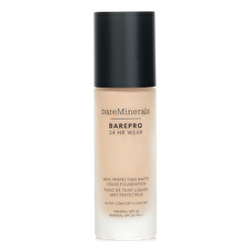 BareMinerals BAREPRO 24HR WEAR Skin Perfecting Matte Liquid Foundation Mineral SPF 20 - # Fair 10 Neutral 30ml/1oz BareMinerals BAREPRO 24HR WEAR Skin Perfecting Matte Liquid Foundation Mineral SPF 20 - # Fair 10 Neutral 30ml/1oz
