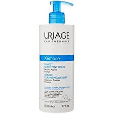 Uriage Fine Cleansing Cream Gel For Dry To Atopic Skin Xémose (gentle Cleansing Syndet) 500ml Uriage Fine Cleansing Cream Gel For Dry To Atopic Skin Xémose (gentle Cleansing Syndet) 500ml