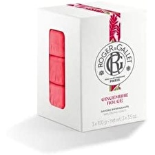 Roger & Gallet Gingembre Rouge Wellbeing Soaps Box 100gx3 Roger & Gallet Gingembre Rouge Wellbeing Soaps Box 100gx3