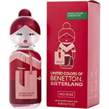 Benetton Sisterland Red Rose Eau De Toilette 80ml Benetton Sisterland Red Rose Eau De Toilette 80ml
