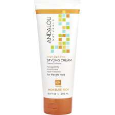 Andalou Naturals Argan Oil & Shea Moisture Rich Styling Cream 200ml/6.8oz Andalou Naturals Argan Oil & Shea Moisture Rich Styling Cream 200ml/6.8oz