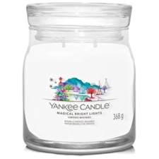 Yankee Candle Aromatic Candle Signature Glass Medium Magical Bright Lights 368 G Yankee Candle Aromatic Candle Signature Glass Medium Magical Bright Lights 368 G