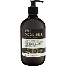 Baylis & Harding Oud Cedar & Amber Goodness Natural Hand Wash Liquid Hand Soap 500ml Baylis & Harding Oud Cedar & Amber Goodness Natural Hand Wash Liquid Hand Soap 500ml