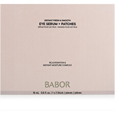 Babor Instant Fresh & Smooth Set Instant Fresh & Smooth Eye Serum 15ml / Eye Patches 2 Pieces 15ml Babor Instant Fresh & Smooth Set Instant Fresh & Smooth Eye Serum 15ml / Eye Patches 2 Pieces 15ml
