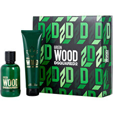 Dsquared 2 Set Dsquared 2: Green Wood Eau De Toilette For Men 100ml & Green Wood Shower Gel All Skin Types 150ml Dsquared 2 Set Dsquared 2: Green Wood Eau De Toilette For Men 100ml & Green Wood Shower Gel All Skin Types 150ml