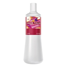 Wella Professional Color Touch 1.9% 6 Vol. Gentle Emulsion - Activating Emulsion For Hair Colors 1000ml Wella Professional Color Touch 1.9% 6 Vol. Gentle Emulsion - Activating Emulsion For Hair Colors 1000ml