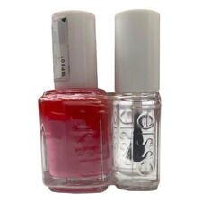 Essie Set Essie: Nail Enamel Vegan Glossy Shine Finish Nail Polish 20 Lovie Dovie 13.5ml & Nail Care - Good To Go Top Coat Nail Strengthening Lacquer 5ml Essie Set Essie: Nail Enamel Vegan Glossy Shine Finish Nail Polish 20 Lovie Dovie 13.5ml & Nail Care - Good To Go Top Coat Nail Strengthening Lacquer 5ml