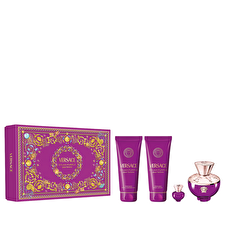 Versace Set Versace: Dylan Purple Eau De Parfum For Women 100ml & Dylan Purple Eau De Parfum For Women 5ml *miniature & Dylan Purple Shower Gel For All Skin Types 50ml & Dylan Purple Hydrating Body Lotion 100ml Versace Set Versace: Dylan Purple Eau De Parfum For Women 100ml & Dylan Purple Eau De Parfum For Women 5ml *miniature & Dylan Purple Shower Gel For All Skin Types 50ml & Dylan Purple Hydrating Body Lotion 100ml
