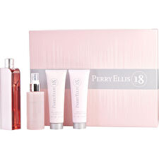 Perry Ellis Perry Ellis 18 For Women - 4 Pc Gift Set 90ml/3.4oz Eau De Parfum Spray 90ml/3oz Body Lotion 120ml/4oz Body Mist 90ml/3oz Bath And Shower Gel 90ml/3.4oz Perry Ellis Perry Ellis 18 For Women - 4 Pc Gift Set 90ml/3.4oz Eau De Parfum Spray 90ml/3oz Body Lotion 120ml/4oz Body Mist 90ml/3oz Bath And Shower Gel 90ml/3.4oz