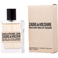 Zadig & Voltaire This Is Her! Vibes Of Freedom Eau De Parfum For Women 50ml Zadig & Voltaire This Is Her! Vibes Of Freedom Eau De Parfum For Women 50ml